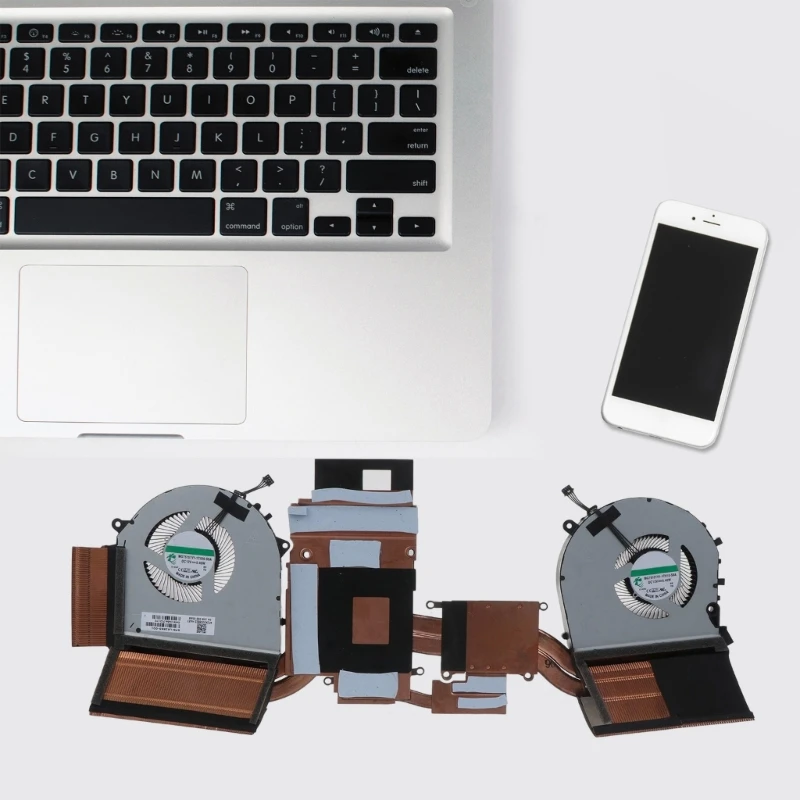 Охлаждающий вентилятор для ноутбука с процессором и графическим радиатор OMEN 17-CB