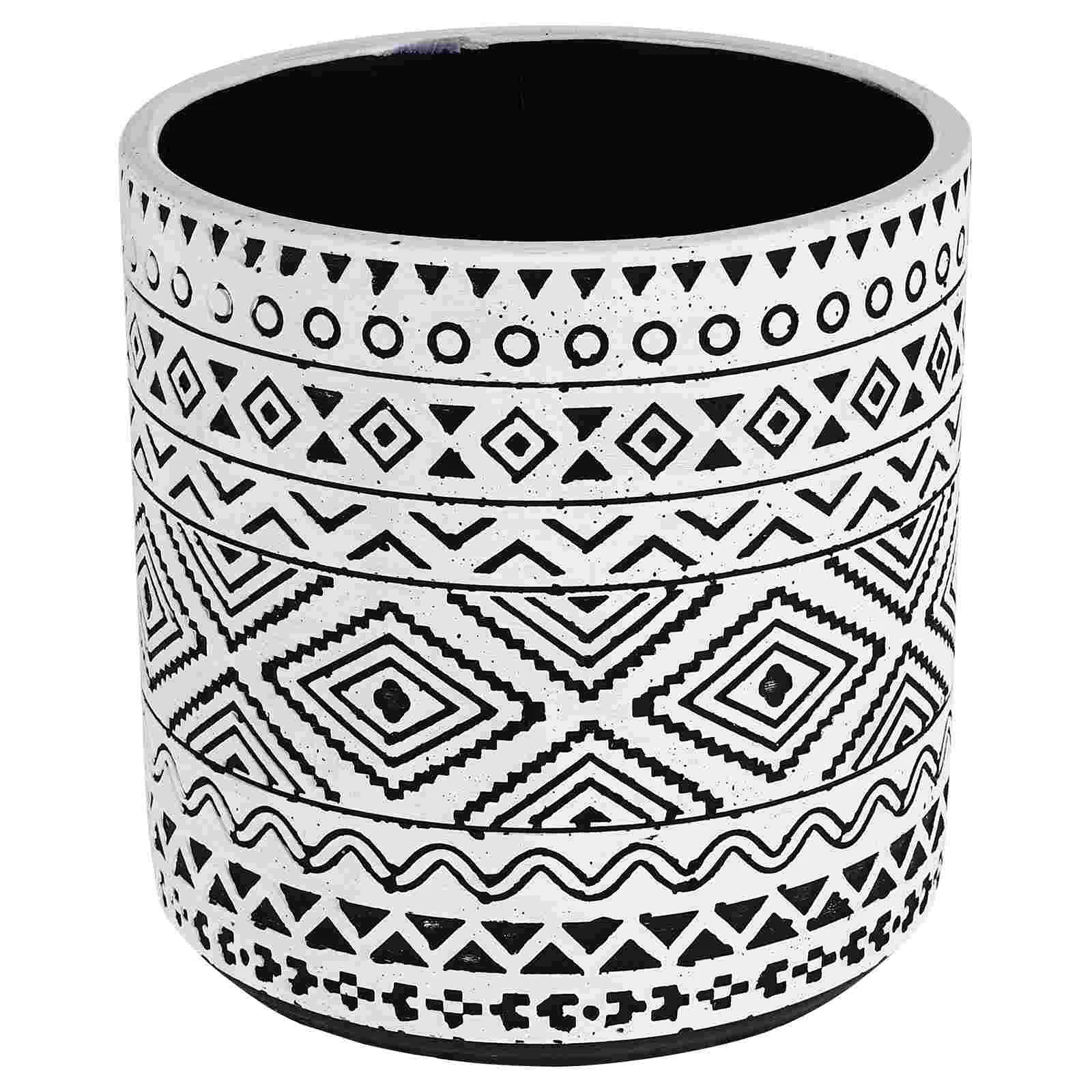 

Desktop Minimalist Flowerpot Household Flower Holder Ceramic Green Plant Pot