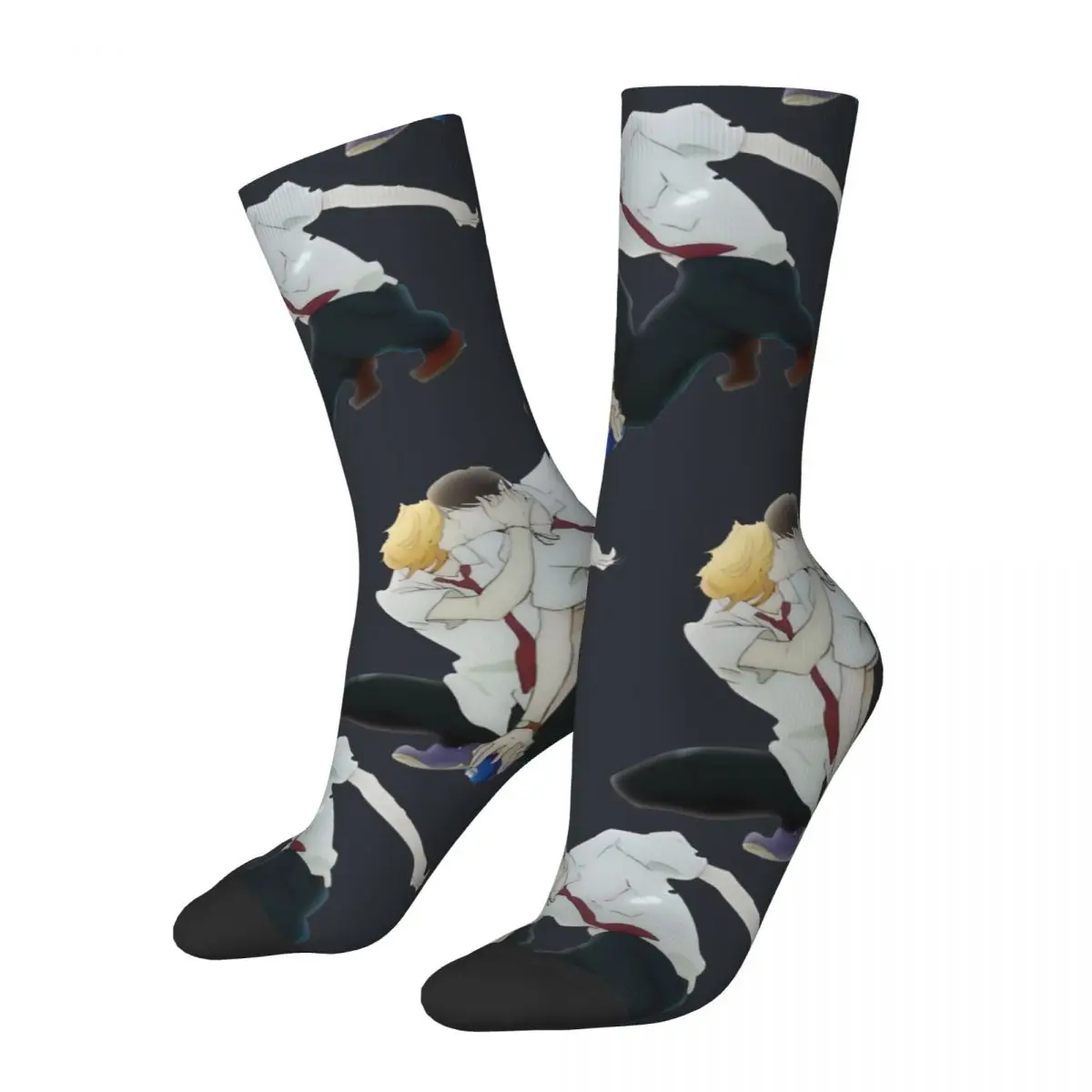 Забавные сумасшедшие носки для мужчин в стиле хип-хоп Harajuku Doukyuusei качественные