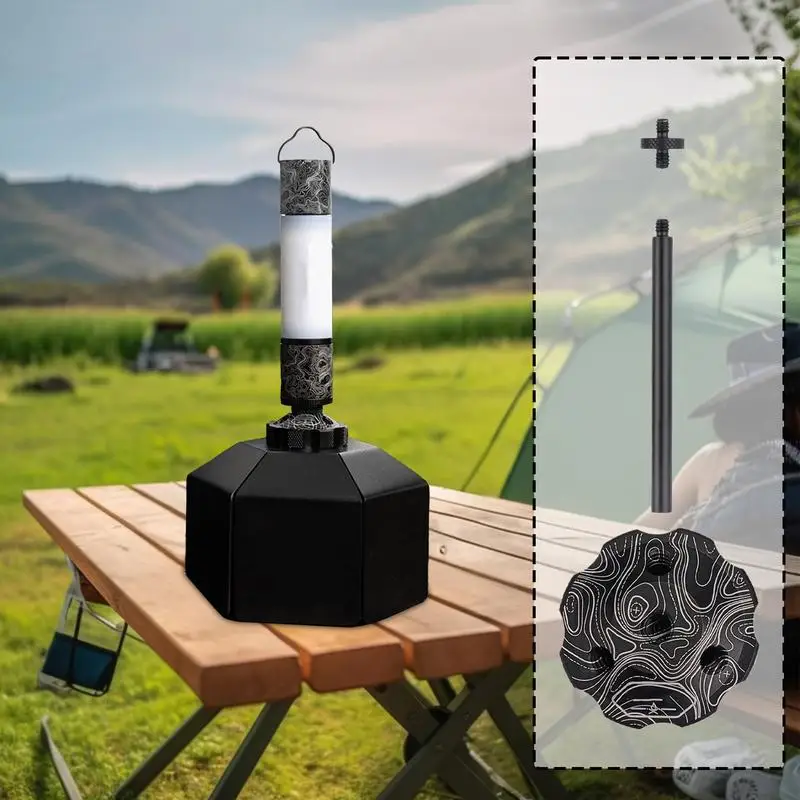 База для кемпинга магнитная подставка основание из алюминиевого сплава с