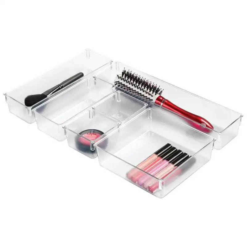

Drawer Organizer 6-Piece Set, Clear