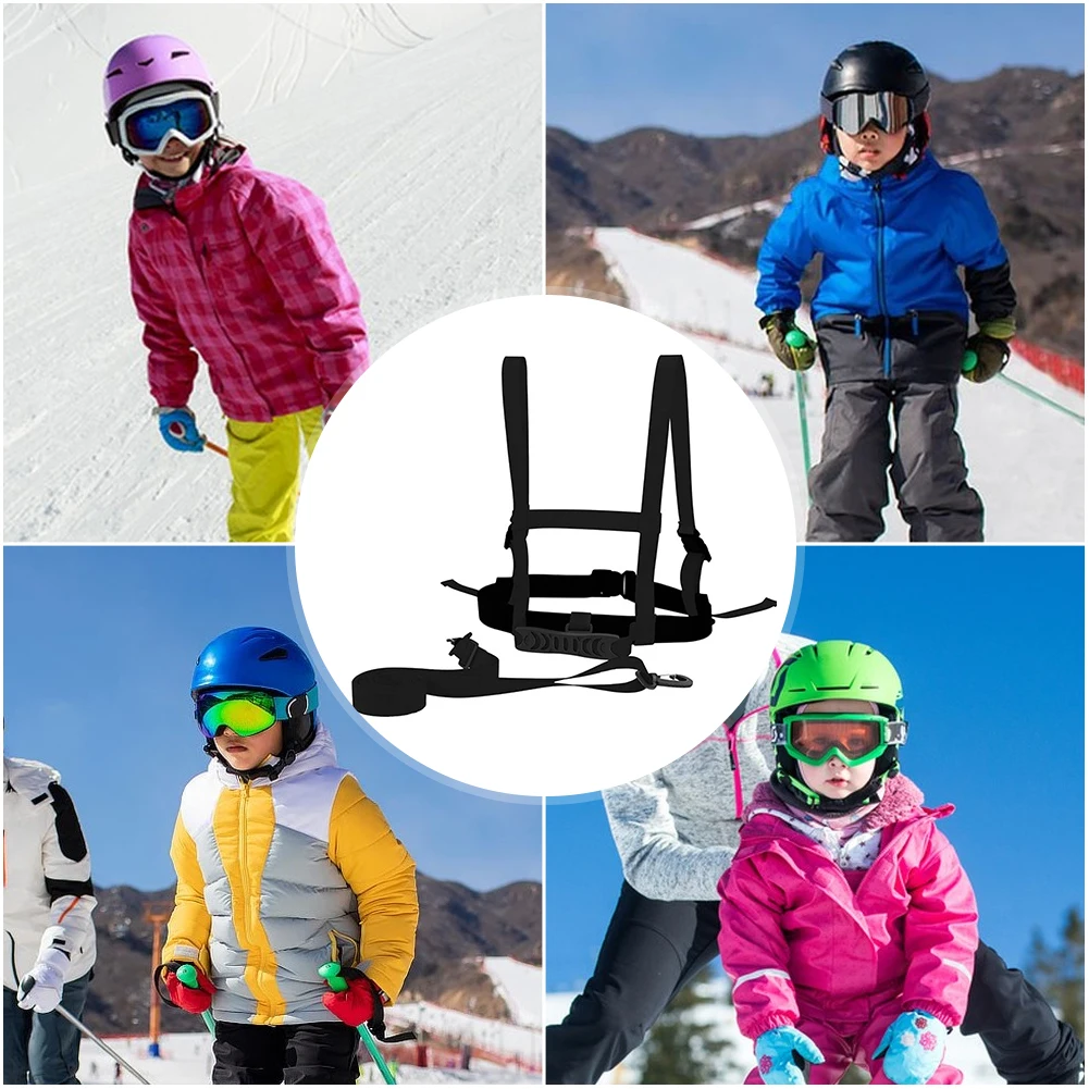 Детский лыжный ремень для переноски лыж плечевой сноуборда тренировочный пояс
