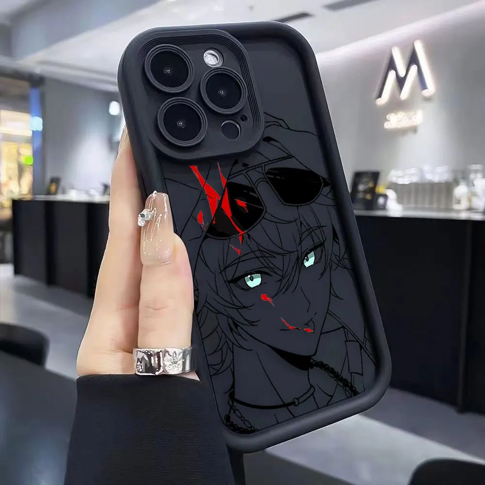 Чехол для телефона Genshin Impact Art Cover Google PIXEL 7 8 7A 8A 9 Oneplus 11 10R 8T NORD CE 4 LITE ACE 2 3 5G из ТПУ Funda