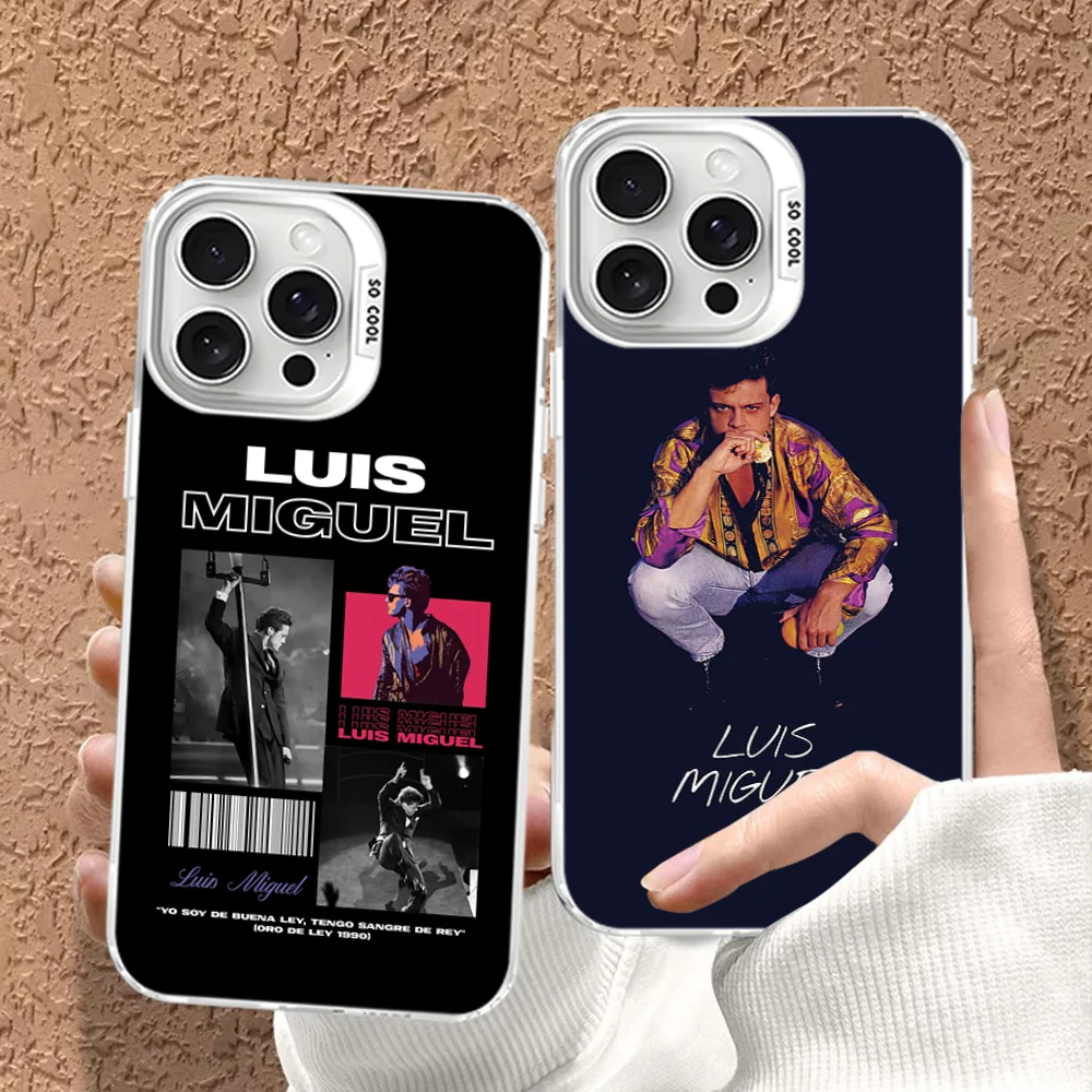 Чехол для телефона L-Luis M-Miguel Singer iPhone 16 15 14 13 12 11 Pro Max X XR XSMAX 8 7 Plus матовая