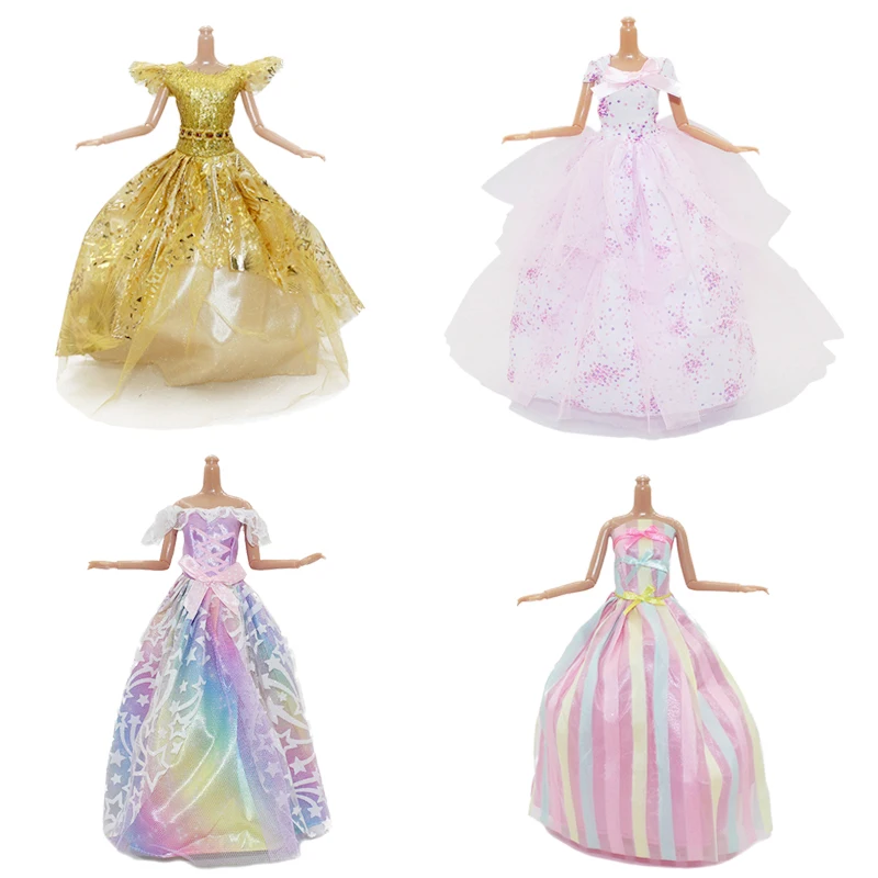 

1 шт. 30 см Кукольное платье, Одежда для кукол, короткая длинная юбка для куклы Барби, сексуальные модные аксессуары для кукол, платье для девочек