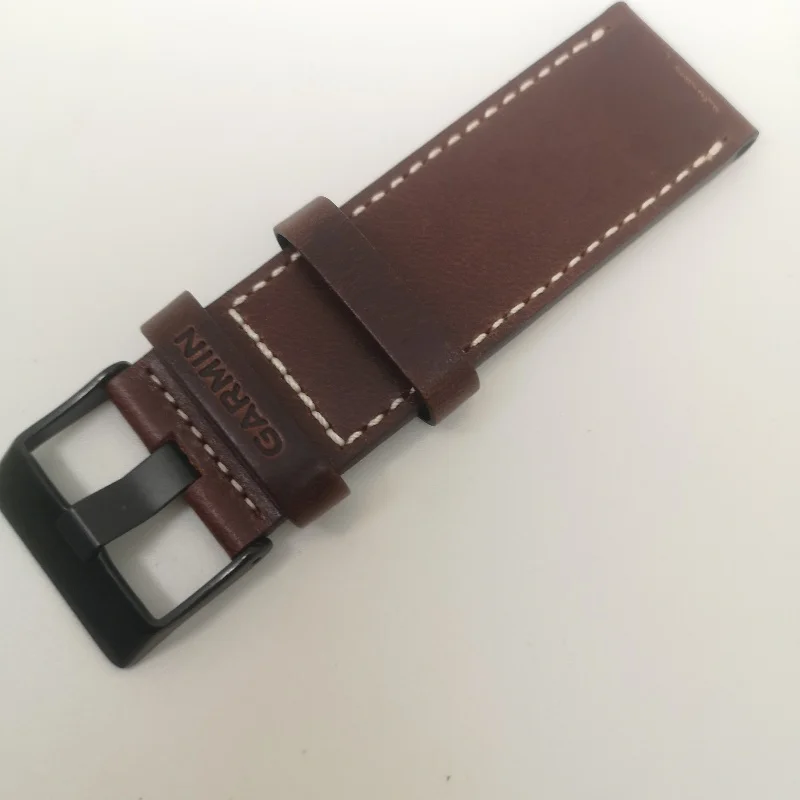 4 шт. GARMIN оригинальный и новый 26 мм кожаный сменный ремешок для fenix1 fenix2 fenix3 hr fenix6 6x