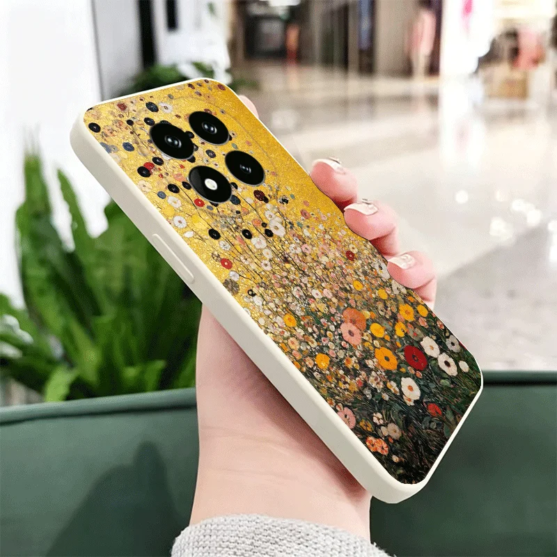 Фото Мягкий чехол для телефона с изображением поцелуя Густава Климта для Xiaomi Redmi Note 12 13 14 15 Pro Plus + 12S 11S 4G 11T 5G, черно-белый чехол для пары №4