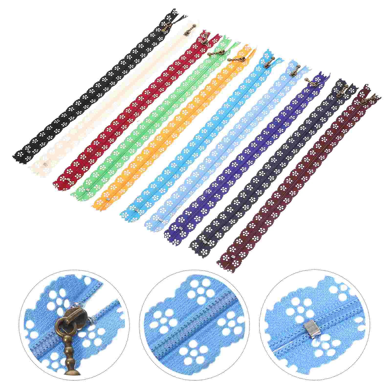 

30Pcs Sewing Zippers Bags Crafts Closed End Zipper DIY Sewing Zipper Zipper for DIY Sewing Clothing