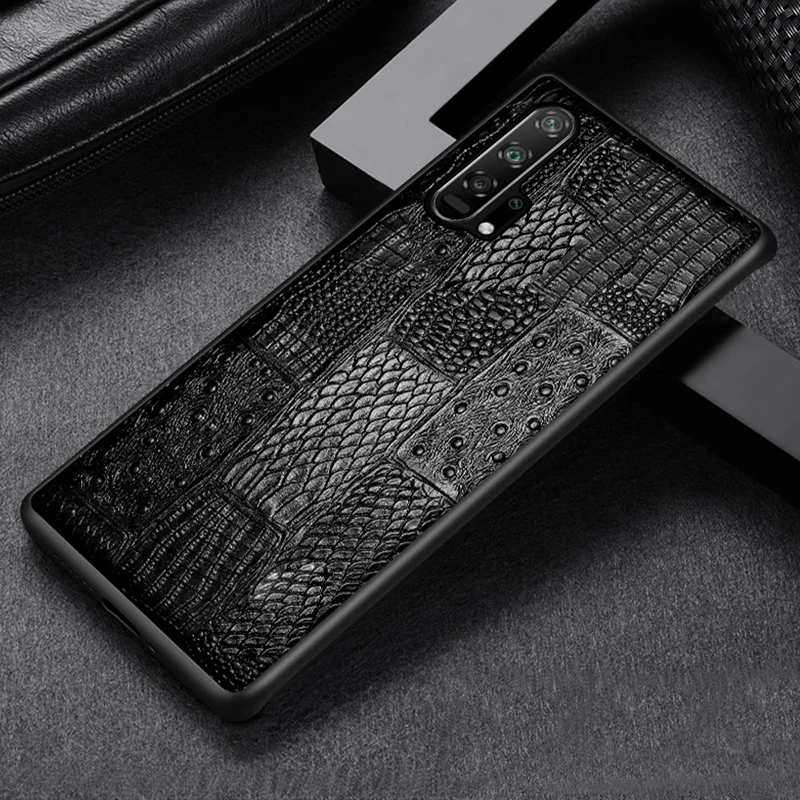 

For Honor50 SEGenuine Leather First layer Cowhide 50Pro 50 V40 V40 ProPlus 30 Pro 30 ProPlus mobile phone case