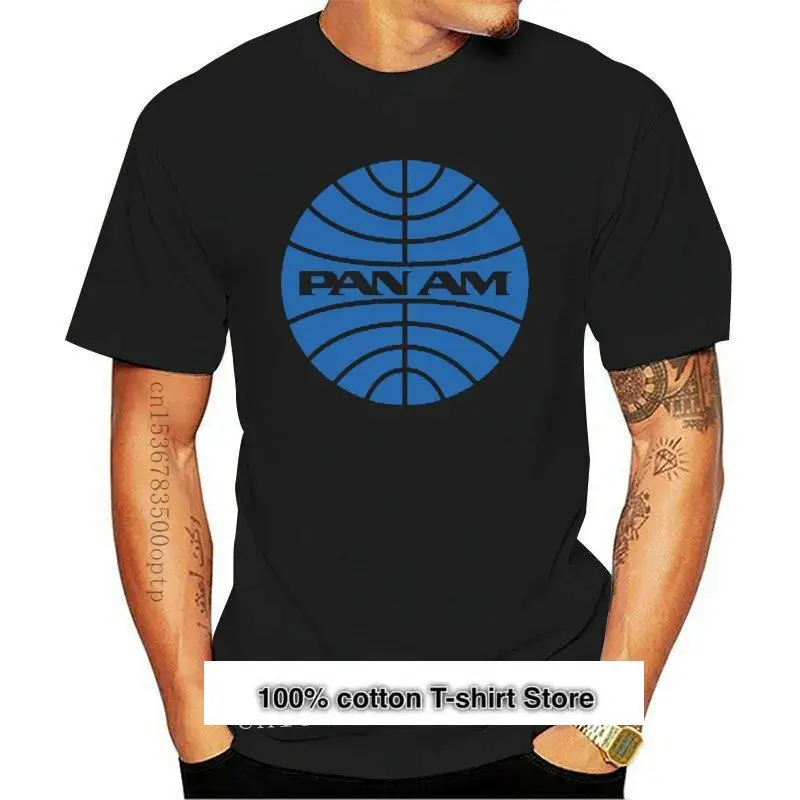 

Camiseta con estampado de "Pan Am" para hombre y mujer, Camiseta básica con estampado de "Catch Me If You Can"