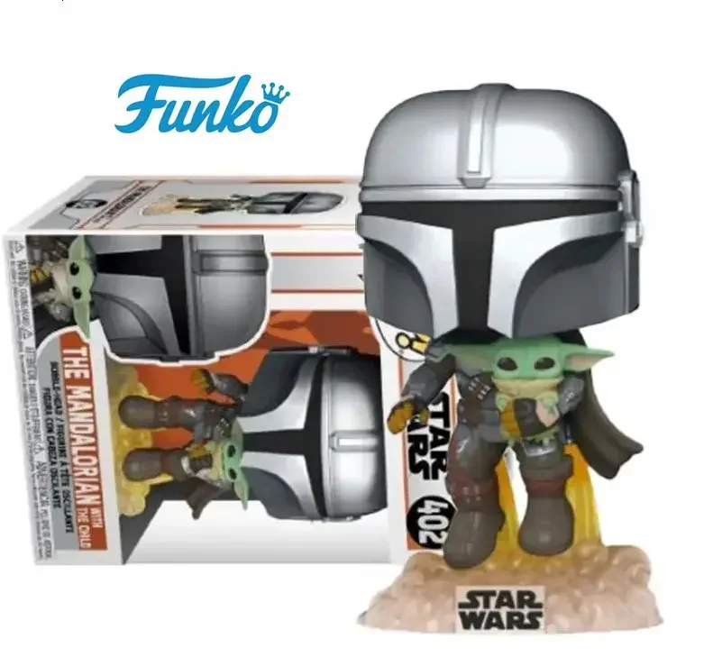НОВЫЙ FUNKO POP Звездные войны Мандалор с оружием # 345 Fizz 402 326 Модель виниловых фигурок