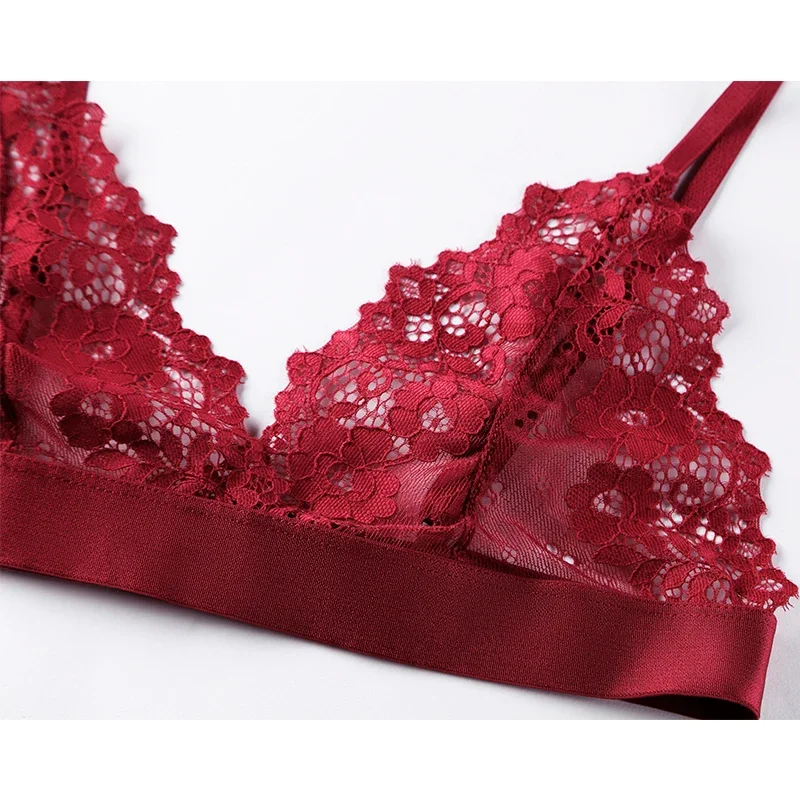 Кружевной бюстгальтер без косточек