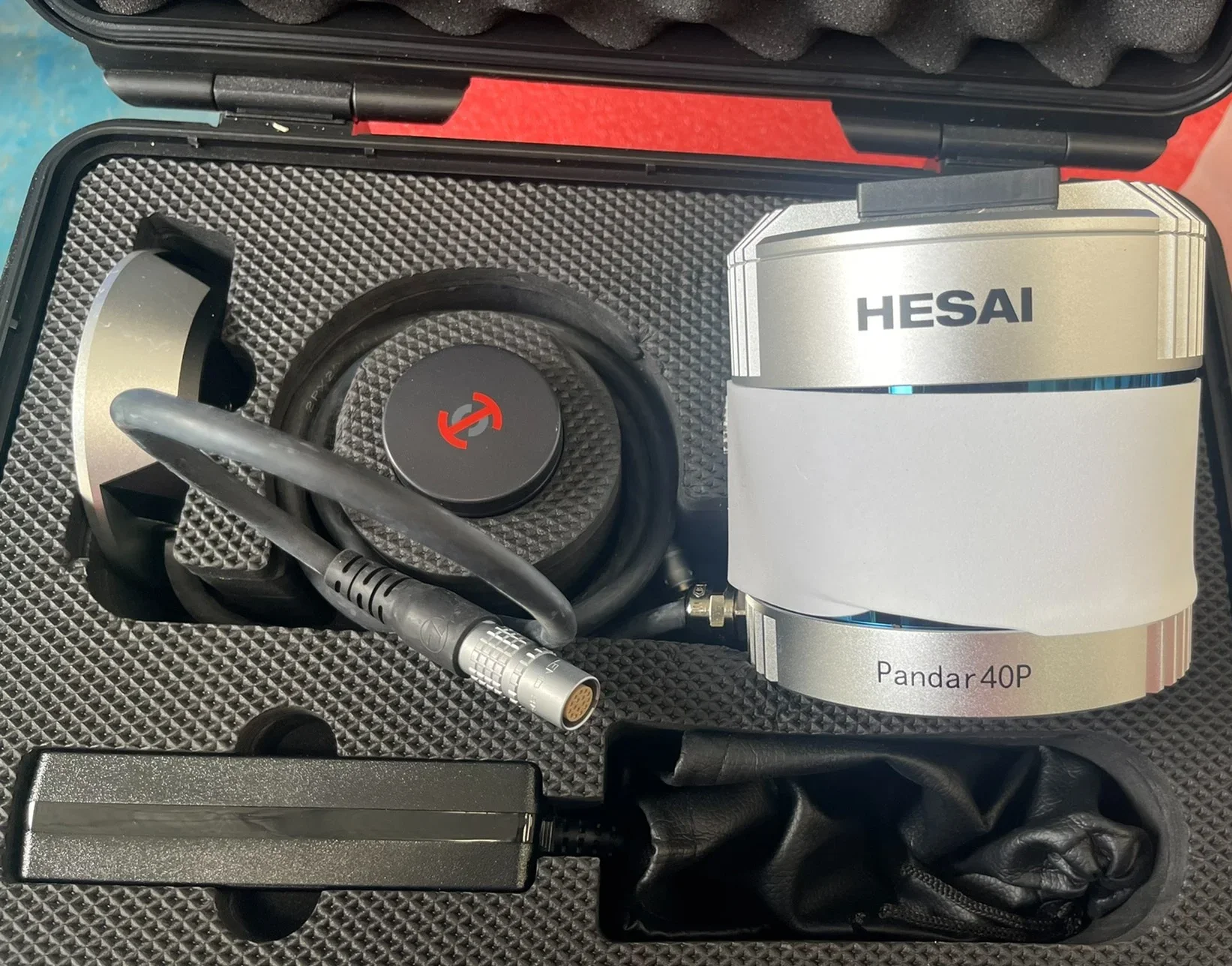 Hesai 40P 40 каналов 360 ° спиннинг большой радиус действия лидар совершенно новый