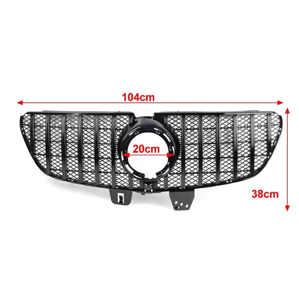 GTR Style CAr передний бампер решетка радиатора для Mercedes Benz V Class W447 V260 2021-up