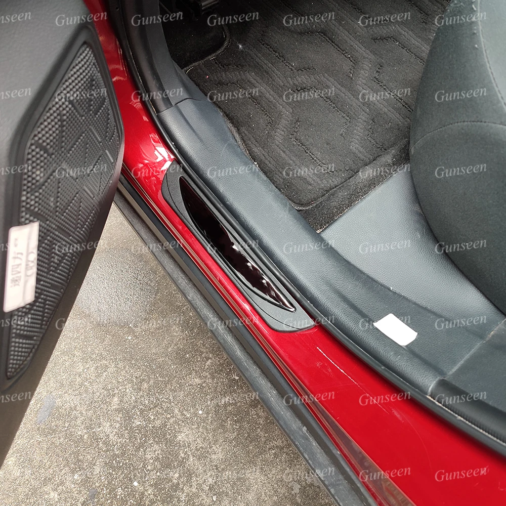 

For Nissan FRONTIER PRO 4X Car Accessories Door Sill Protector Pedal Scuff Plate Styling Sticker Trim 2021 2020 2019 2017 2022