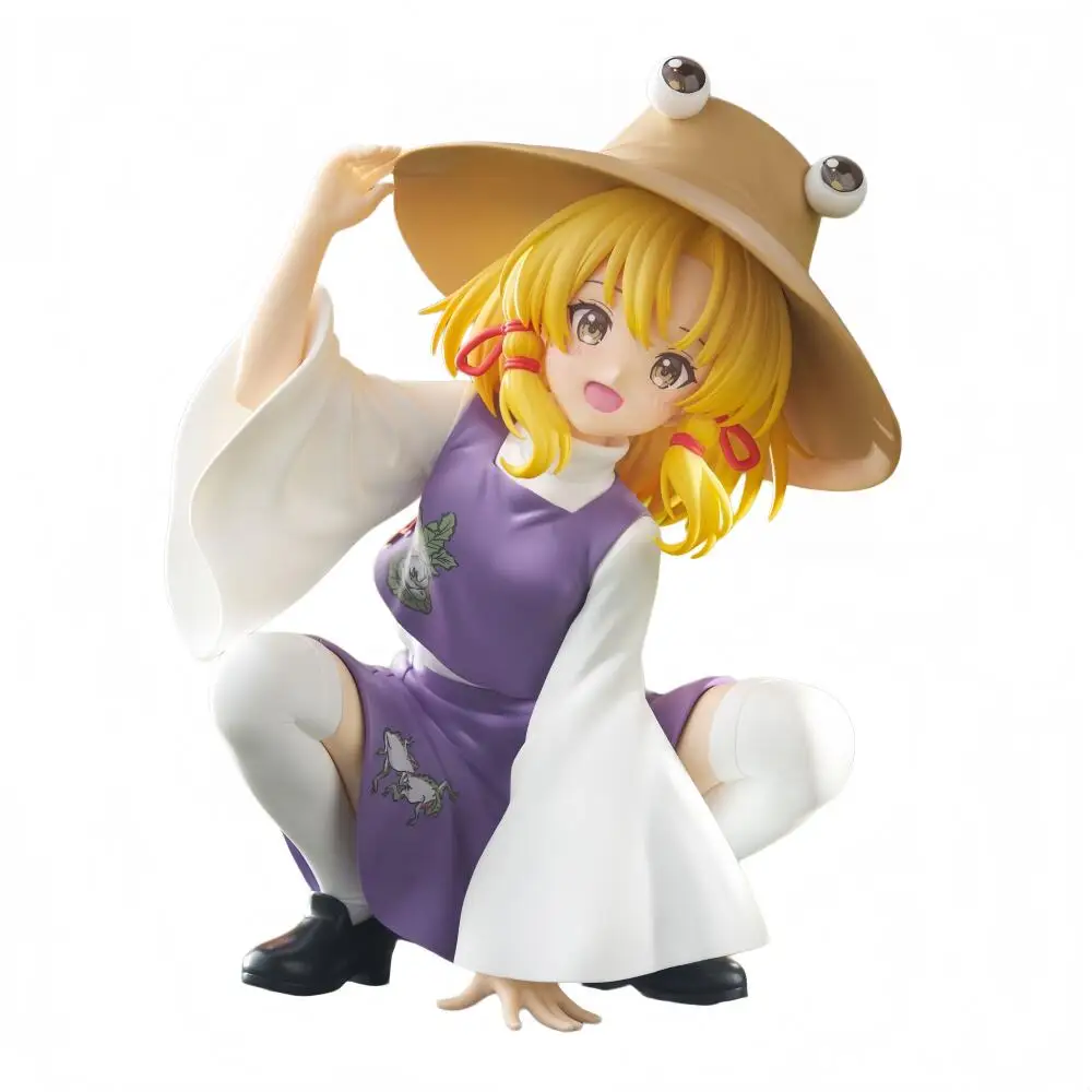 Фото В наличии: Фигурка FuRyu Noodle Stopper Touhou Project Мория Суако, 9 см, ПВХ, аниме-фигурка, модель, подарки, оригинальная коллекционная вещь №4