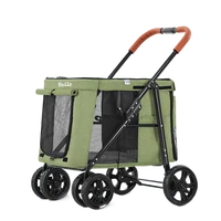 stroller for 2 dogs backpack portable package cat breathable out carrying bag folding pet carriers outdoor dog trolley