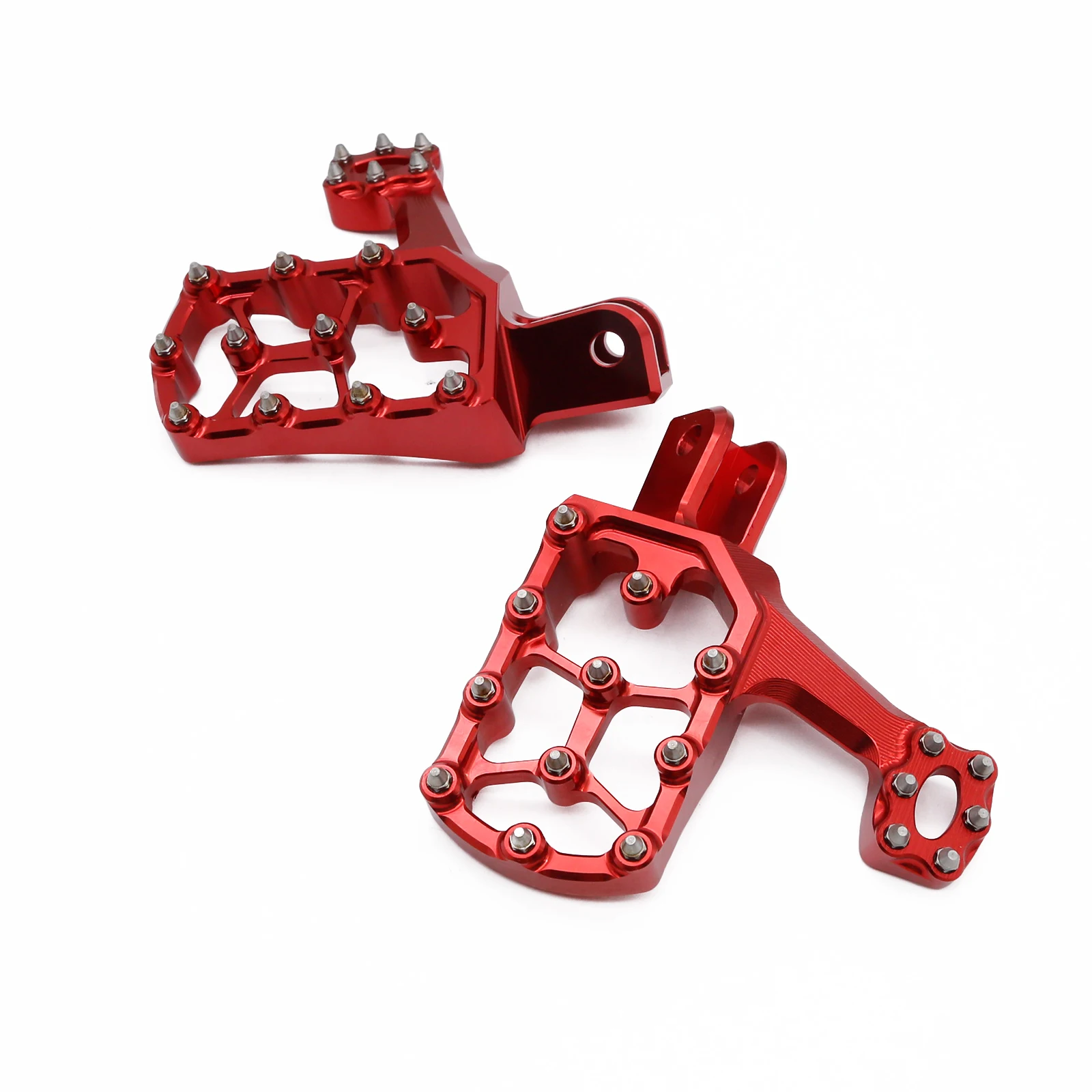 

Для HONDA CRF150F CRF230F CRF 150 230 F 2003-2019 CNC Dirt Pit Pivot Bike Shark Tooth подножки подножки подножки педали