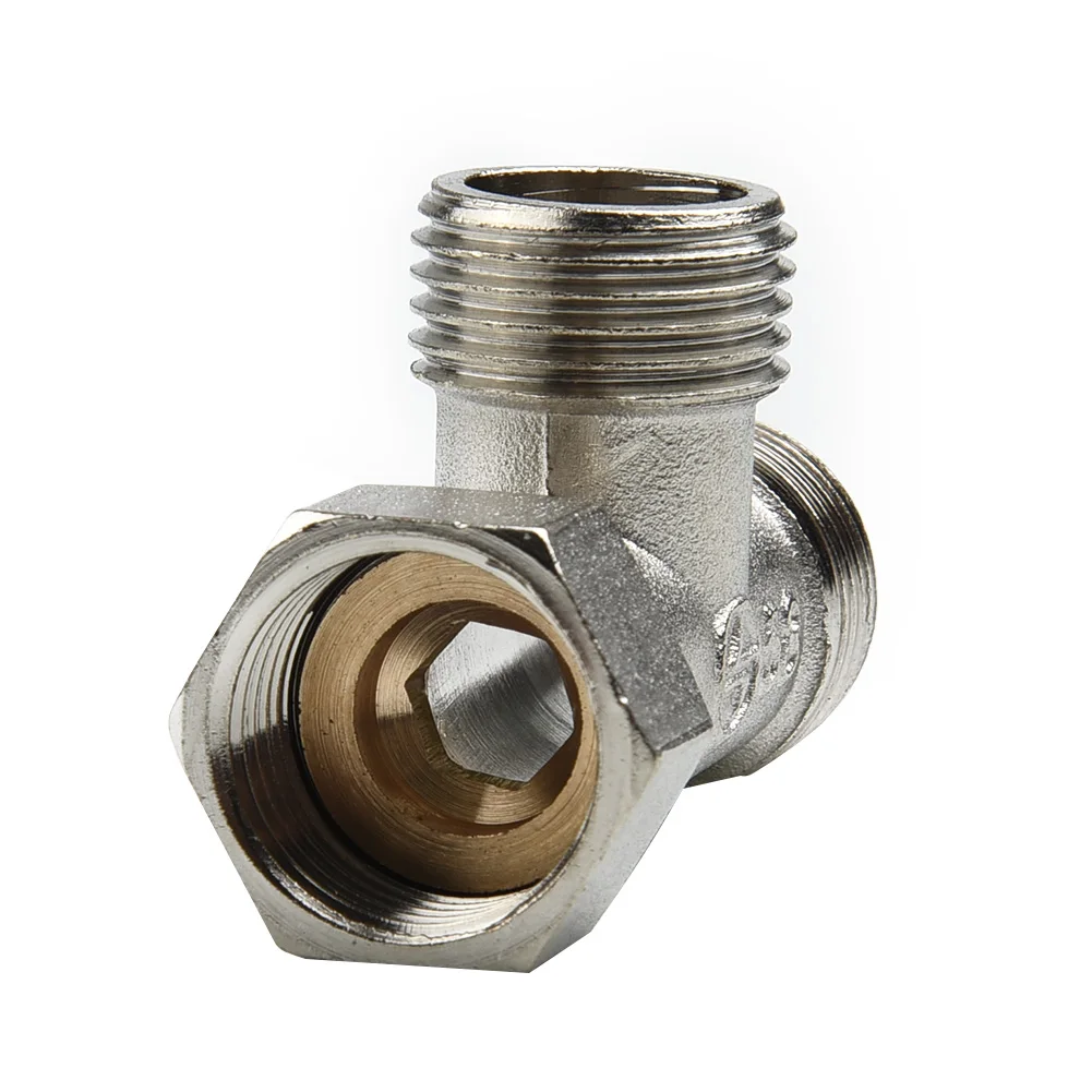 

Diverter Valve Toilet 304 Copper T Adapter G1/2" T-Valve For Bath Bidet Sprayer Shower Arm Adapter Diverter Thread Connect