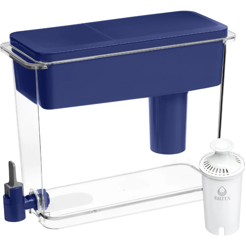 

Brita Ultramax Polystyrene 27-Cup Blue Water Filter Dispenser, 50792