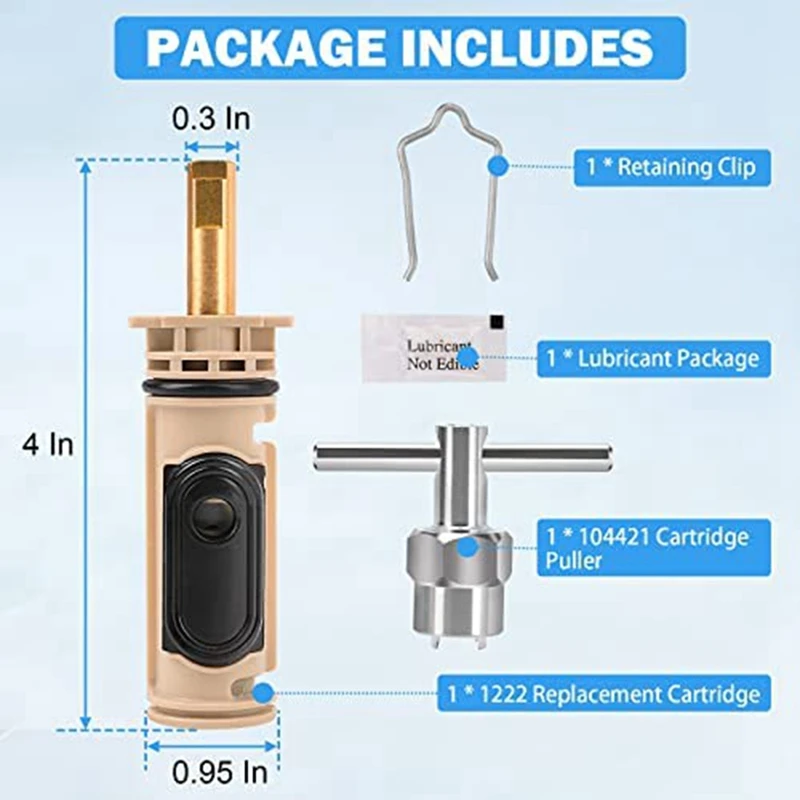 1222 Замена с 104421 съемным инструментом для удаления и зажимом совместим клапаном