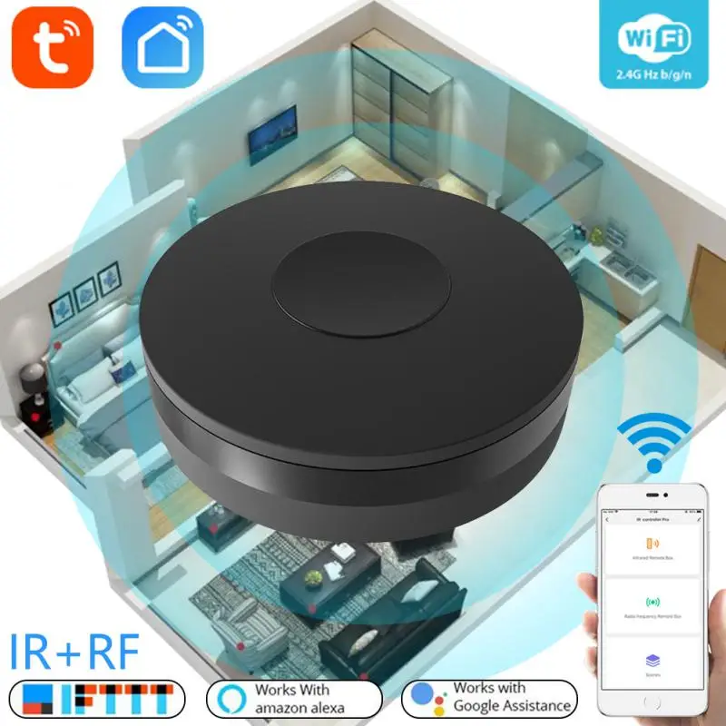 

Work With Echo Home Ir Remote Control Wifi Universal Smart Remote Controller Smart Home Usb Wifi Ir Rf Remote Control