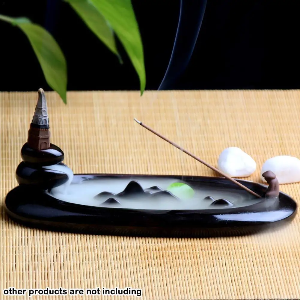 

1 шт. лодка благовония красивый держатель для благовоний винтажный орнамент рыбака благовония для рыбака R9r7