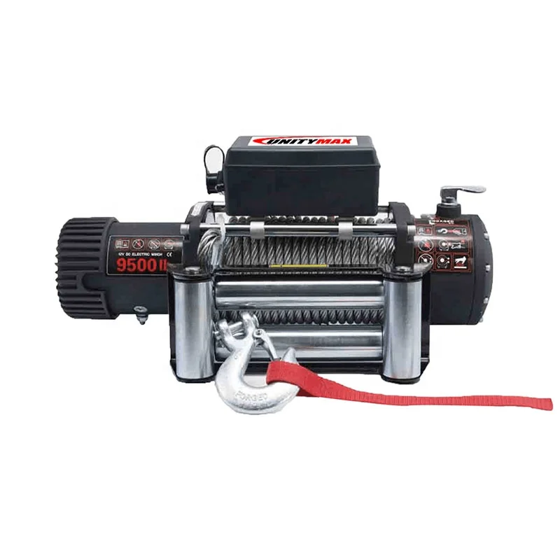 

4x4 Off Road 9500 lb Car Electric Winch with Steel Rope