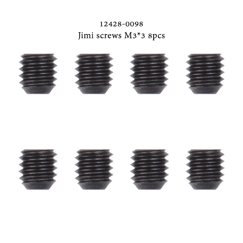 

Wltoys 12428 12423 RC Car Spare parts Original 12428-0098 Jimi Screw M3*3mm screw Motor gear screw 0128 M4*4mm Jimi screws