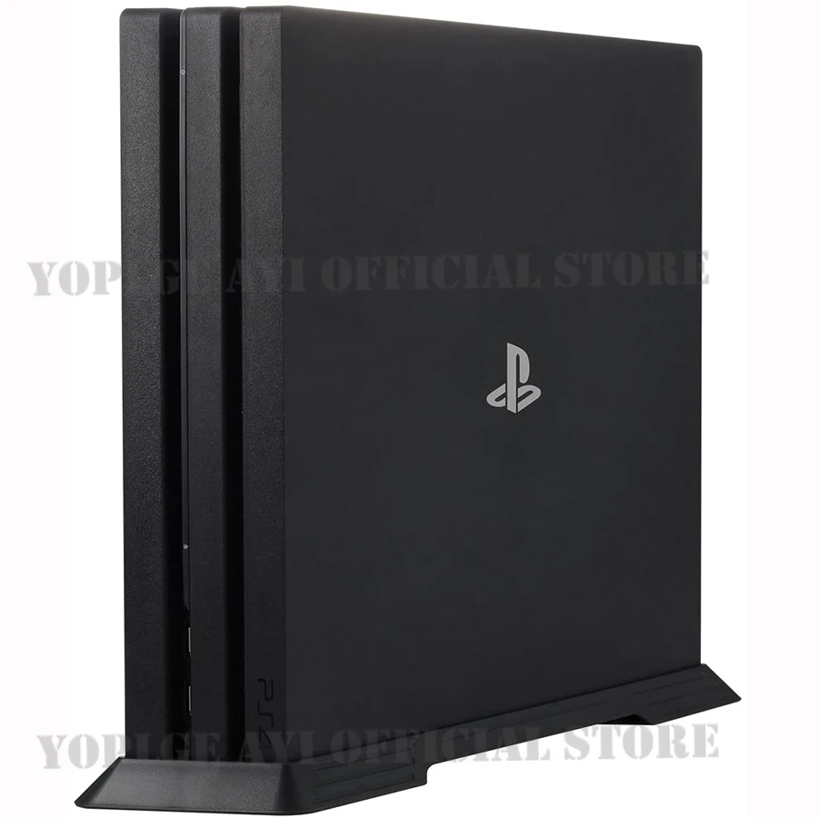 Вертикальная стойка PS4 Pro с вентиляционными отверстиями и противоскользящими ножками для устойчивости для игровой консоли Sony Playstation 4 - аксессуар для игр PS.