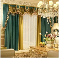 curtains for living room simple and beautiful european style luxury atmospheric window and curtain villa dining room bedroom