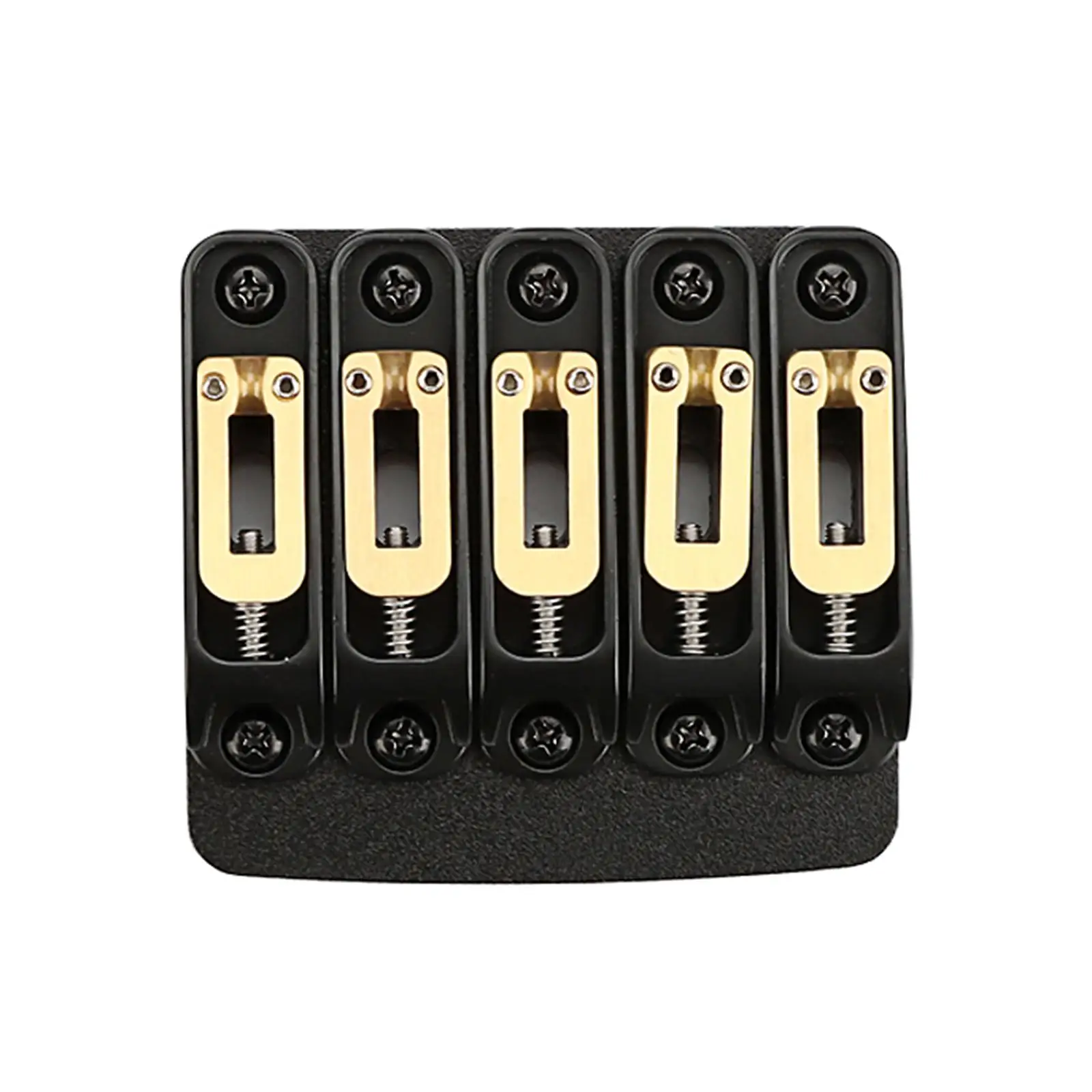 

Bass Bridge Professional Guitar Bass Bridge Fixed Hardtail Saddle Bridge for Acoustic Guitar Electric Guitar Ukulele Accs Parts