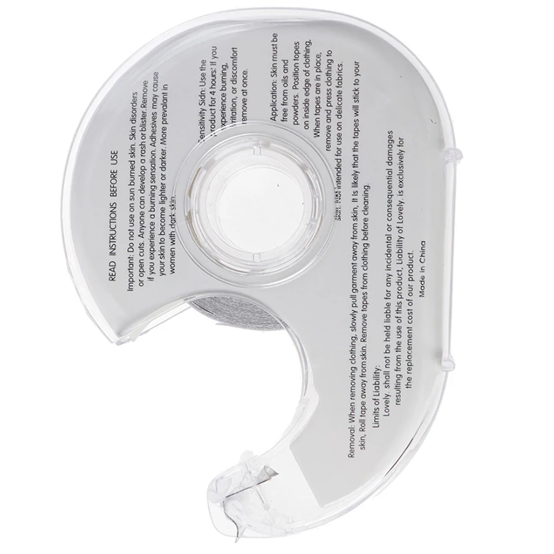 Безопасная двухсторонняя клейкая лента для нижнего белья полоска бюстгальтера