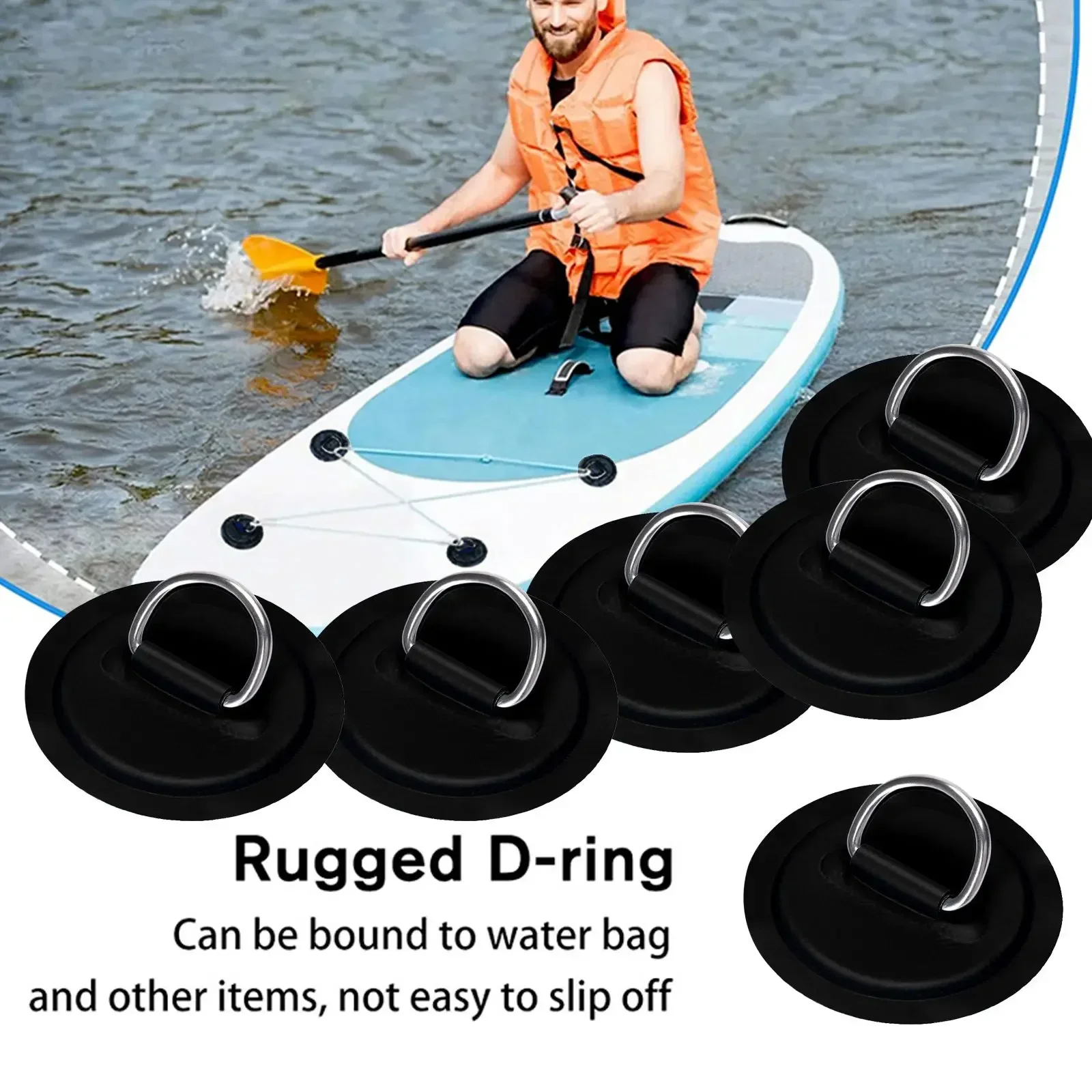 Нашивка POTEAX D-образное кольцо устойчивая к коррозии лодка легко наносится для