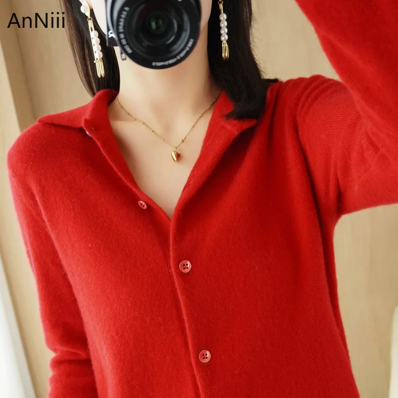 Женский Трикотажный Свитер оверсайз розовый и черный кардиган с длинным рукавом