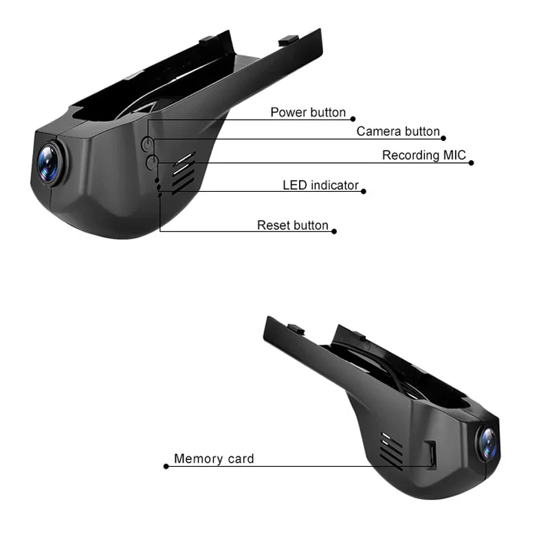 Скрытый видеорегистратор HD 1080P автоматическая видеозапись устройство для