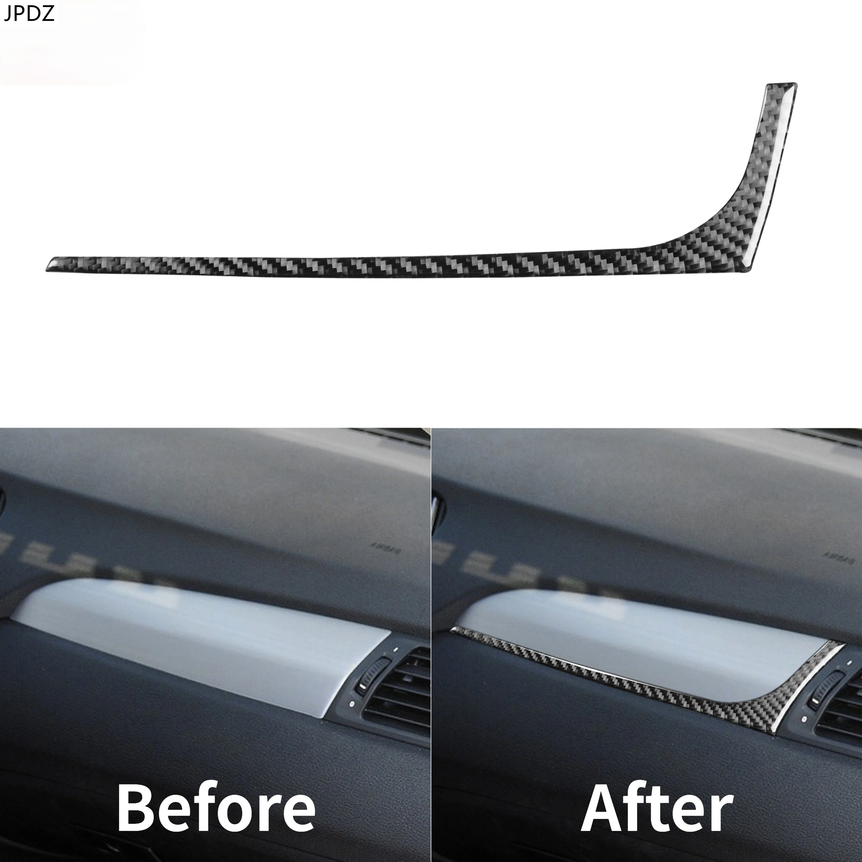 

Наклейка на приборную панель из углеродного волокна для BMW F25 F26 X3 X4 2011-2016, декоративная полоса, аксессуары для автомобиля