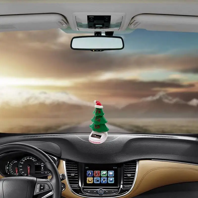 

Solar Powered Dancing Toys Shaking Head Pine Tree Doll Car Dashboard Shaking Head Doll Shaking Head Dancer Figurine For Car