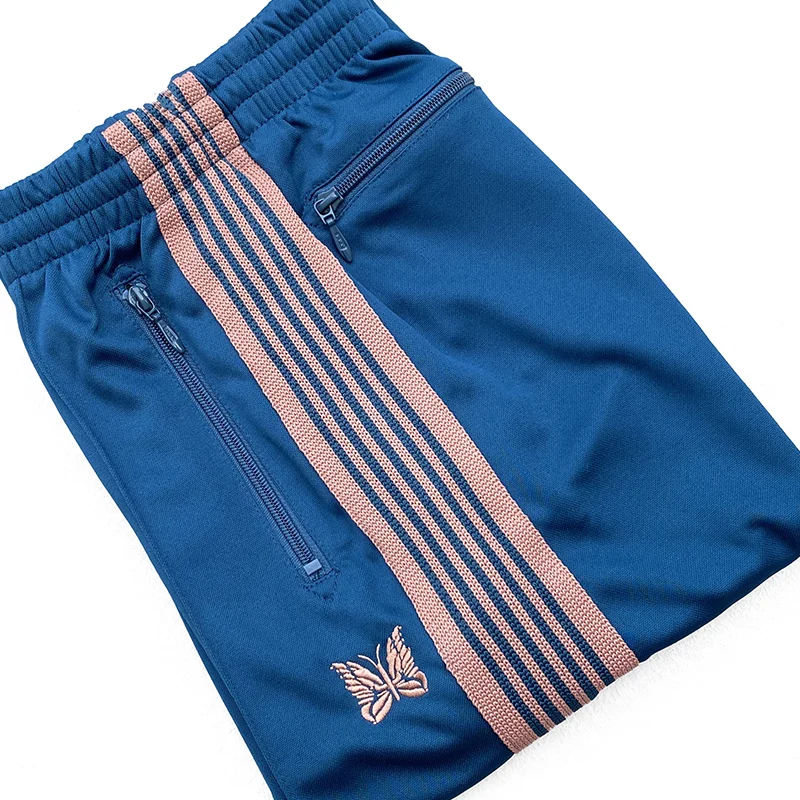 

Мужские модные брюки, новинка 2023, женские уличные брюки, брендовые классические тренировочные брюки с вышивкой бабочки, мужские брюки в подарок бойфренду