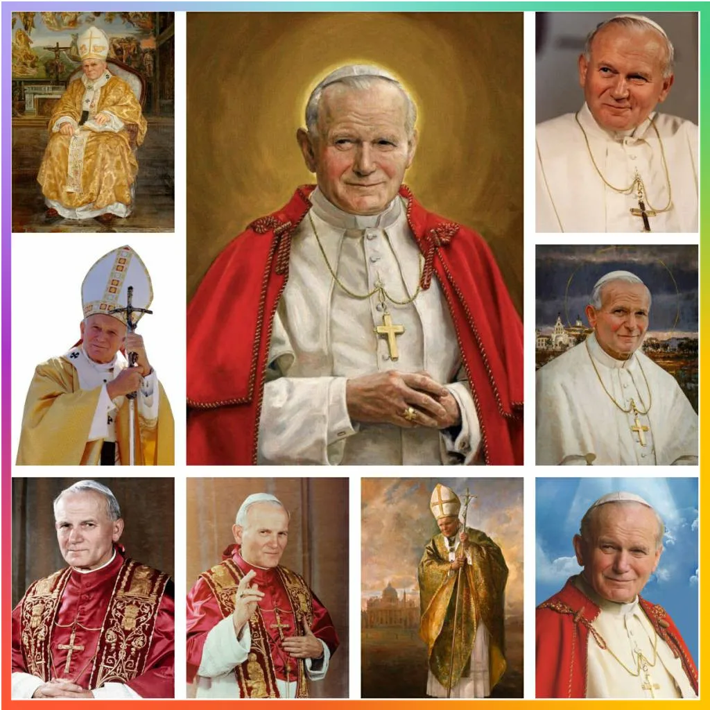 Набор для алмазной вышивки иконы Папы