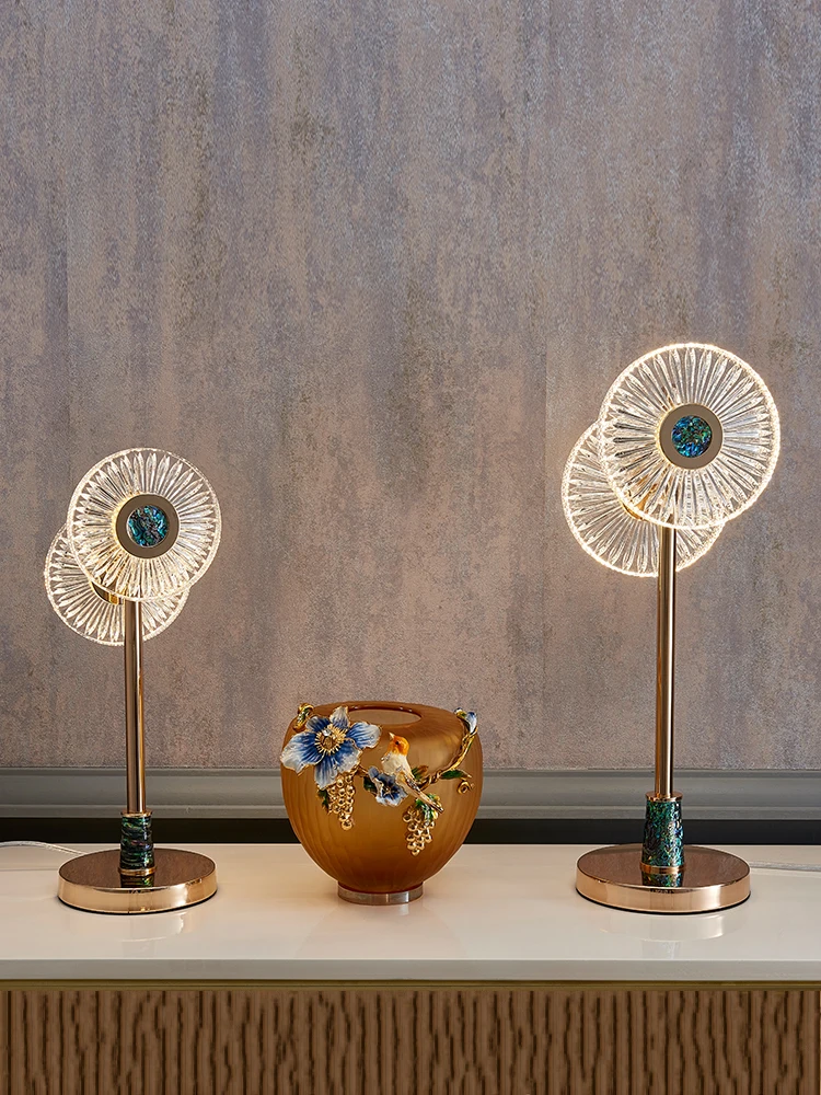 

Настольная лампа YY, роскошный светильник высокого класса для спальни, современный Минимализм