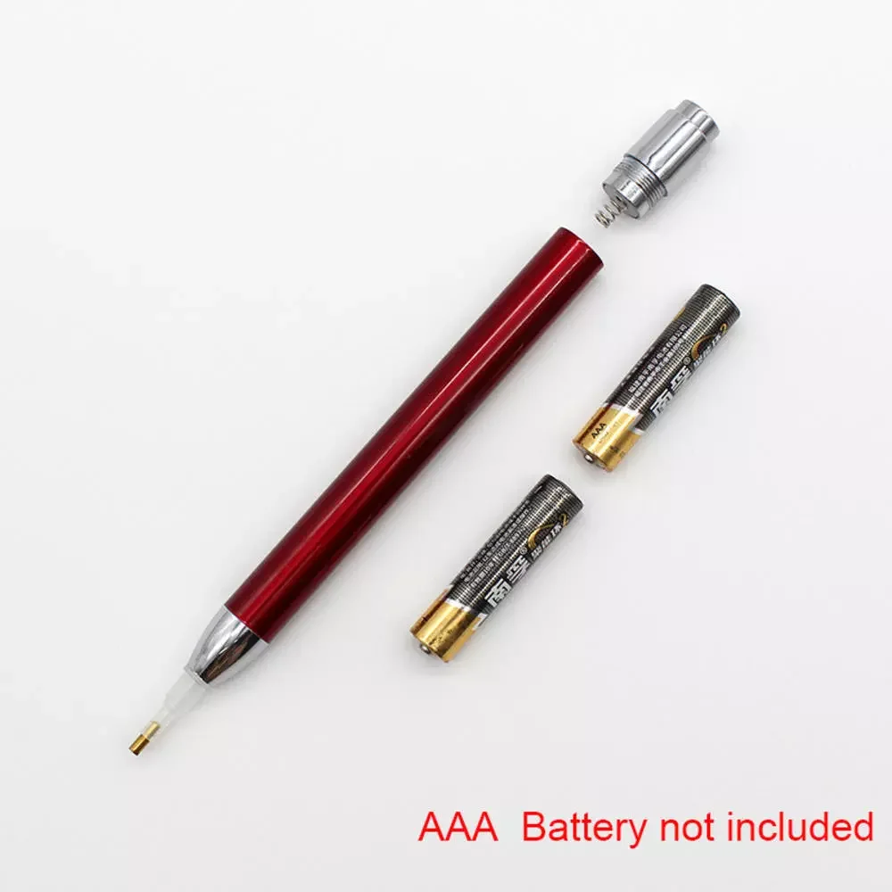 

Round Diamond Painting Tool Lighting Point Drill Pen New Diamond Pens 5D Painting with Diamonds Accessories