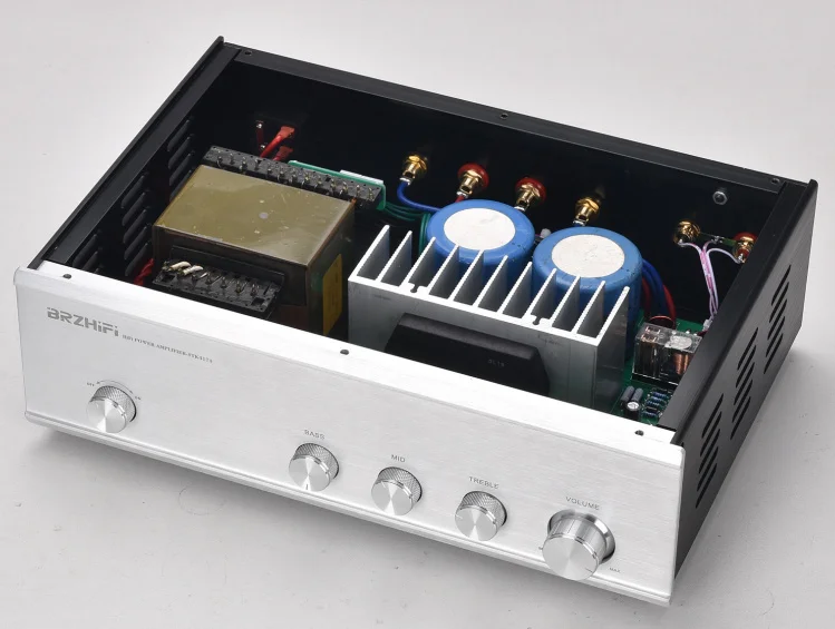 

BRZHIFI Audio PAM-4174 Retro Style Classic SANYO STK4174MK2 Better Than LM3886 Power Amplifier Bluetooth-compatible Amp