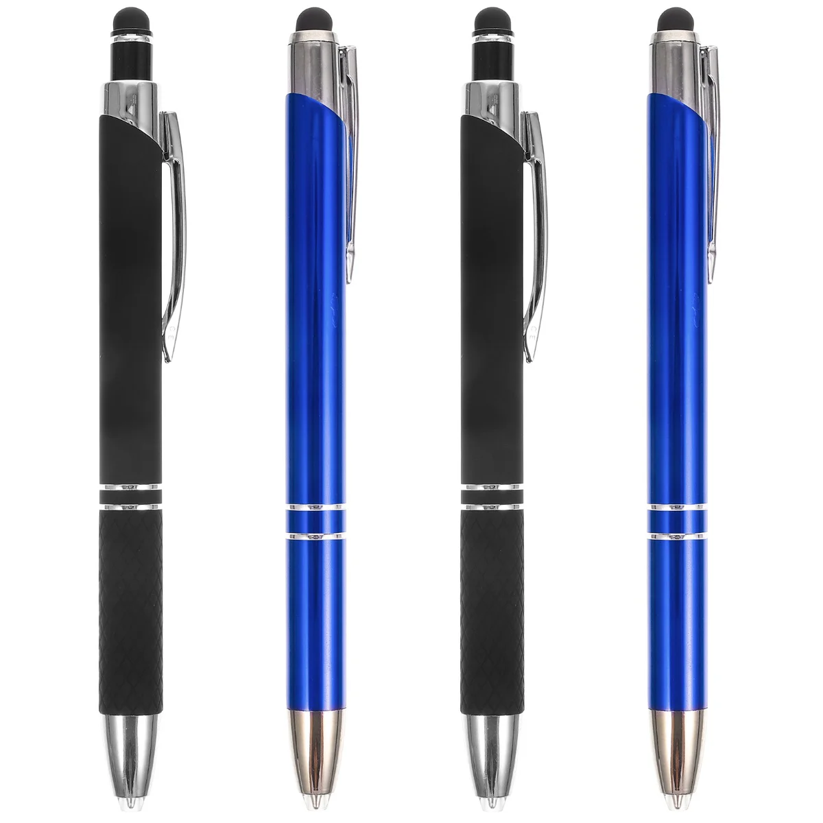 

4 Pcs With Pens Pens For Men Pens For Touch Screen LED Metal Pens Office Stationery Gift for Touchscreen Device Office