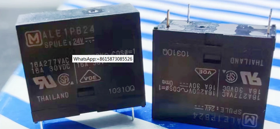 Новое оригинальное реле ALE1PB24 24 в пост. Тока, 4 контакта, 16 А, 100% в, 10 шт./партия, 250