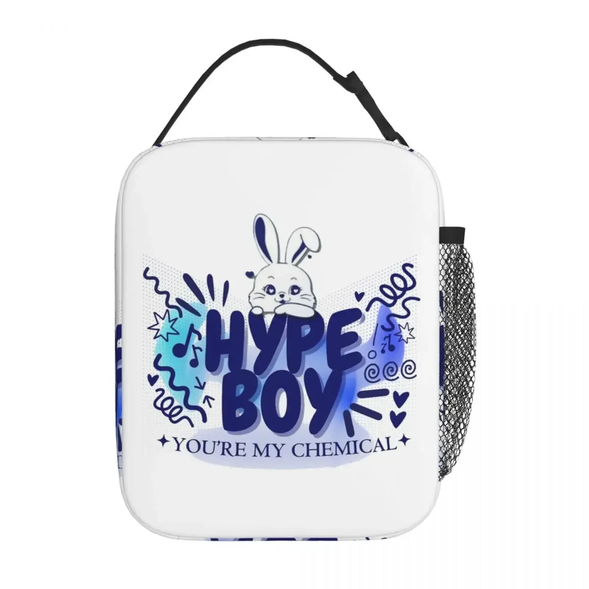 Hype Boy Newjeans Изолированный Ланч-бокс С Мультяшным Кроликом Многоцветный Kpop