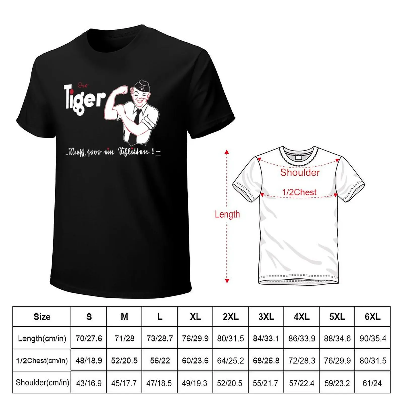 Фото Футболка TIGER FIBEL с оригинальным графическим принтом №2