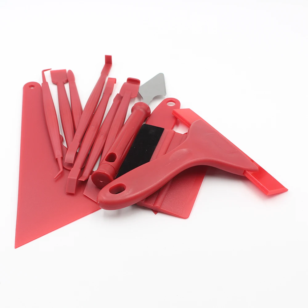 

Tools Scraper Set Scraper Squeegee Tint Window Wrap 13PC 13PCS Car Kit