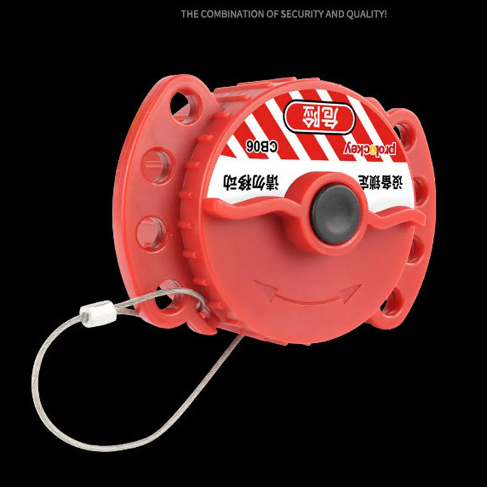

Heavy Duty Lockout Steel Cable Cable Lockout Replacement 200cm Lockout Cable