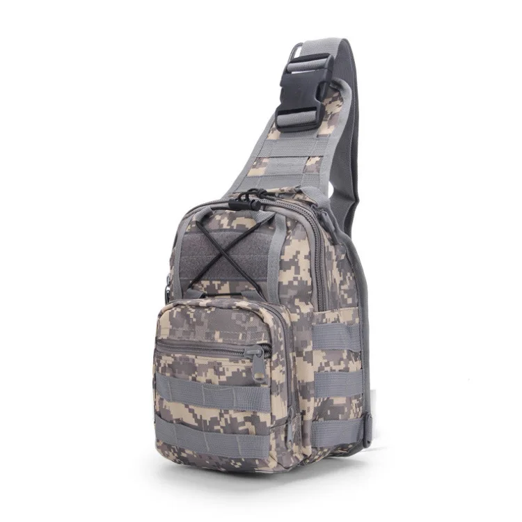 

1 pcs Tactical desert camouflage bag Oxford tactical chest bag Korean outdoor sports men's chest bag